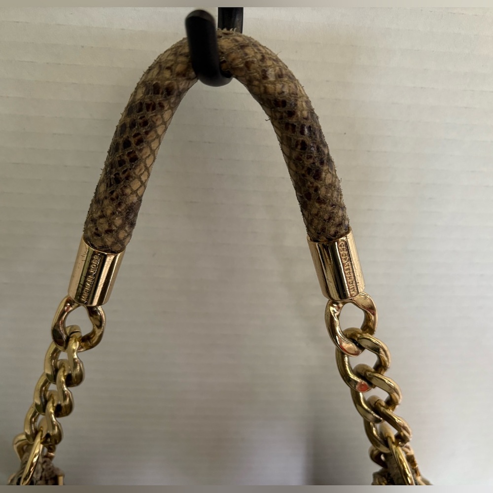 Michael Kors Python Hobo With Shoulder Strap - image 3
